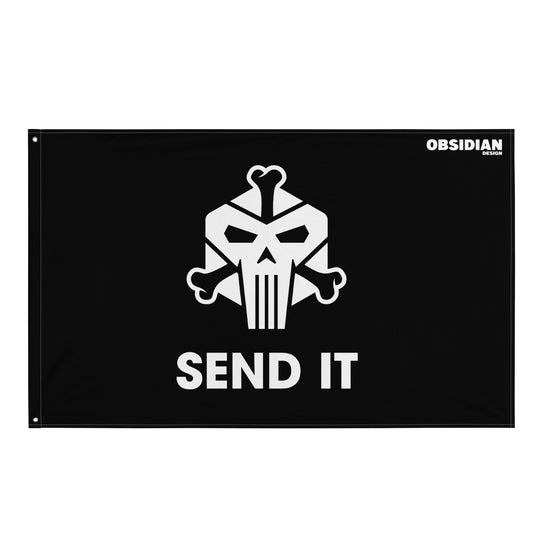 Send It Skull Flag
