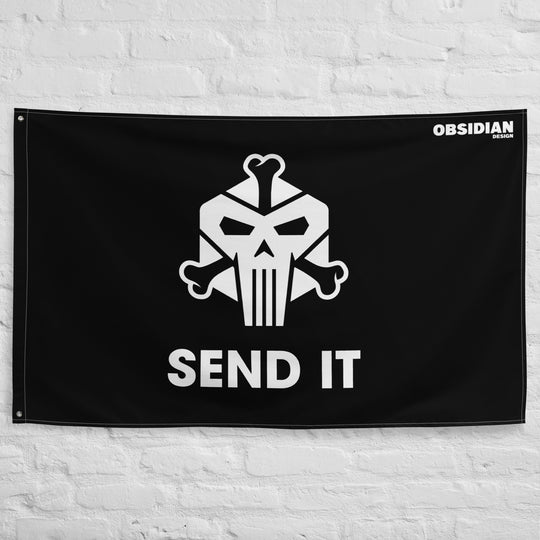 Send It Skull Flag