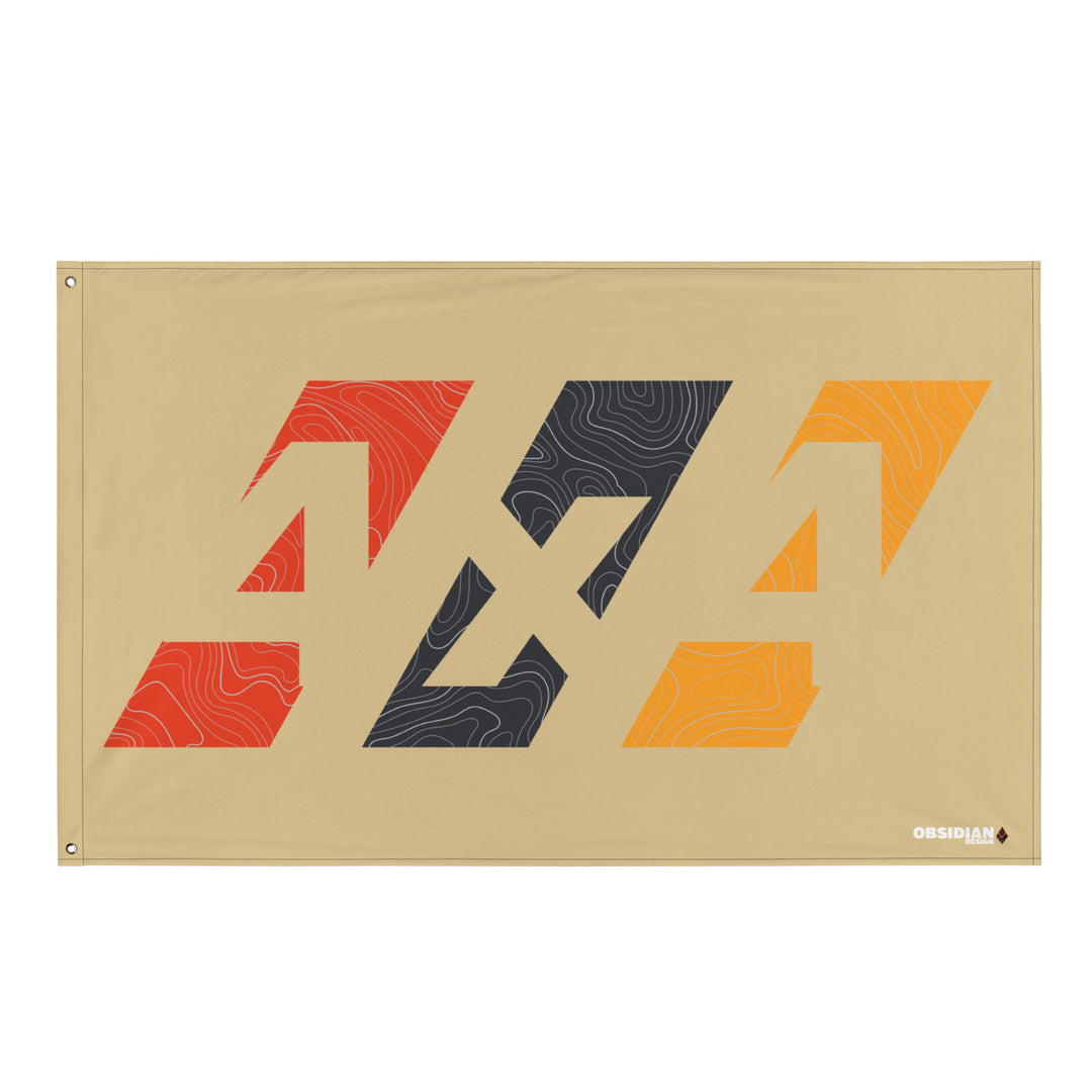 Topo: 4x4 Stripes Flag Tan