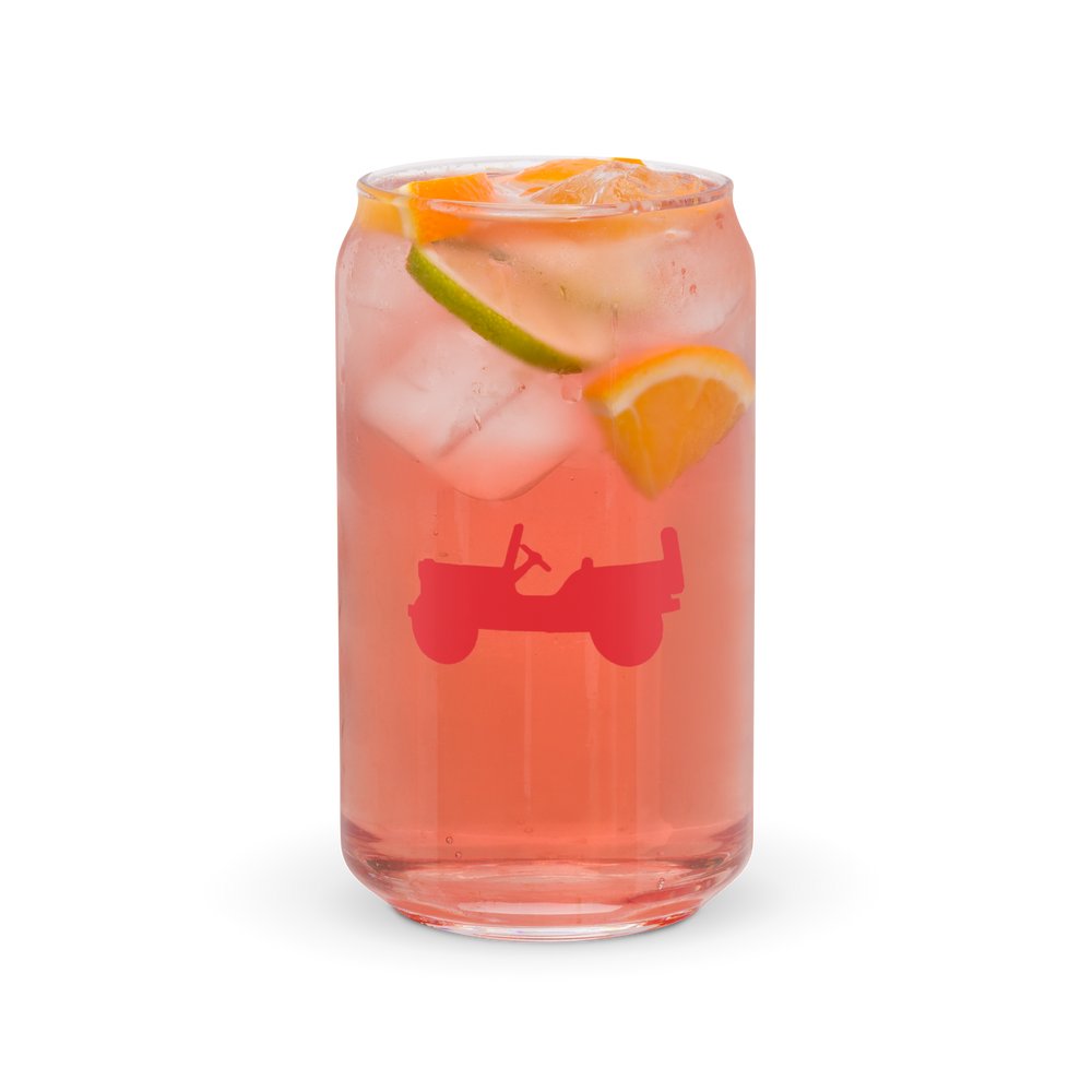 Super Off-Road: Jeep Can Shaped Glass