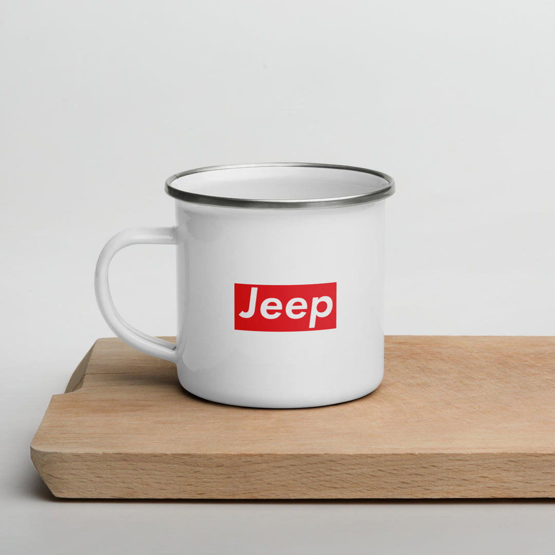 Super Off-Road: Jeep Enamel Mug