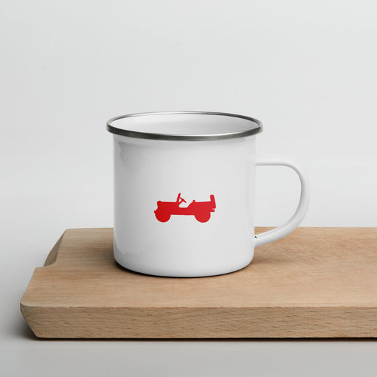 Super Off-Road: Jeep Enamel Mug