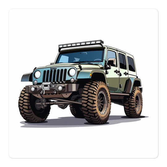 Twilight Ranger: Jeep Sticker