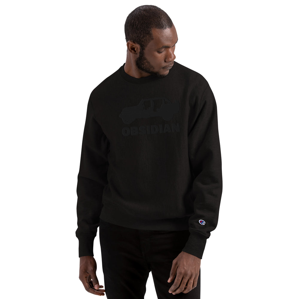 Tonal: Jeep Embroidered Champion Sweatshirt