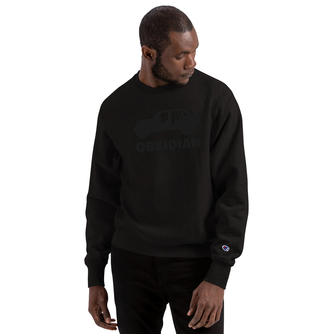 Tonal: Jeep Embroidered Champion Sweatshirt