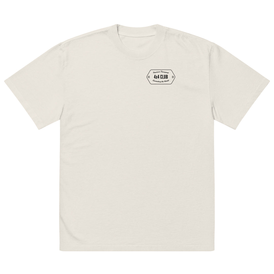 Retro: Premium Transport Oversized faded t-shirt