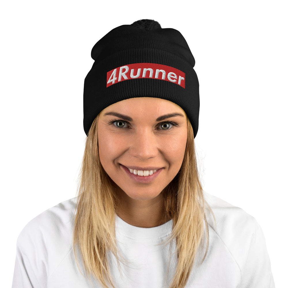 Super Off-Road: 4Runner Pom-Pom Beanie