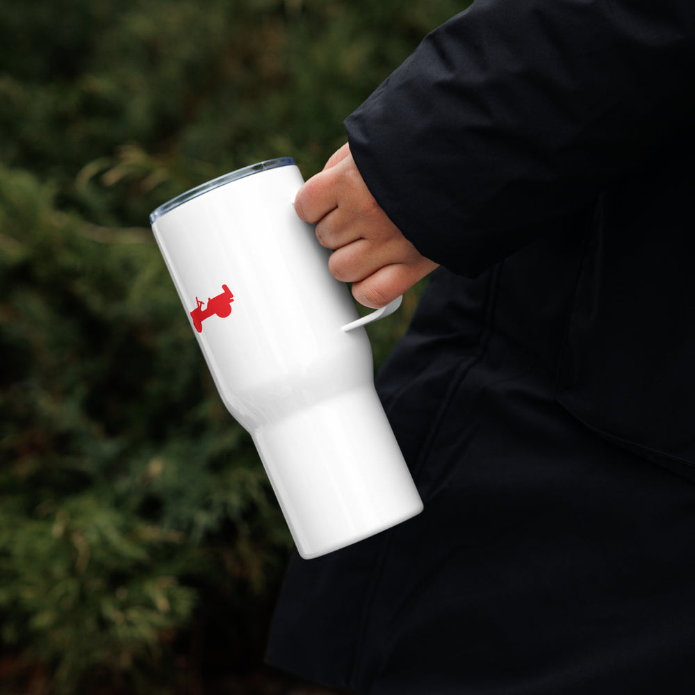 Super Off-Road: Jeep Travel Mug With a Handle