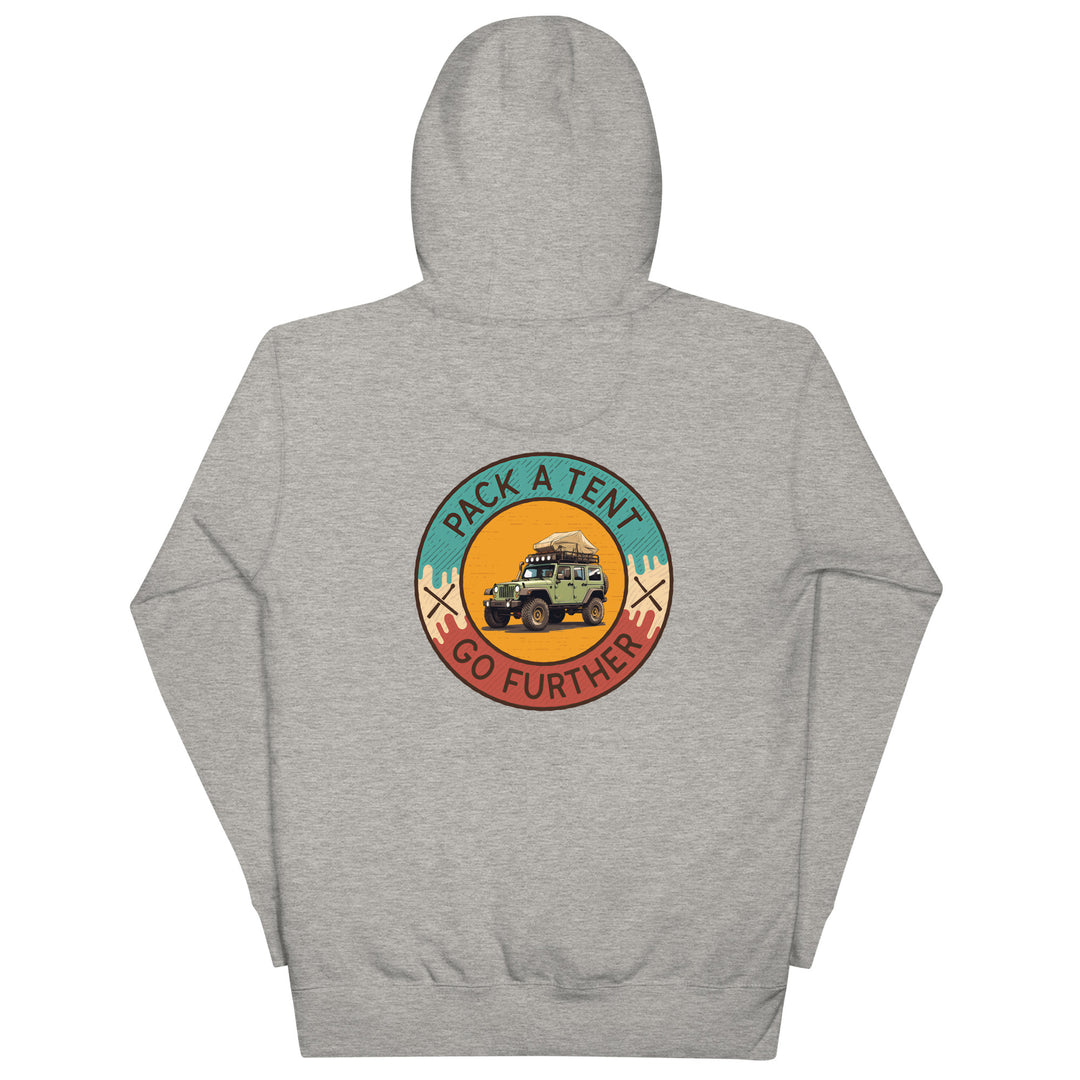 Retro: Pack A Tent Unisex Hoodie