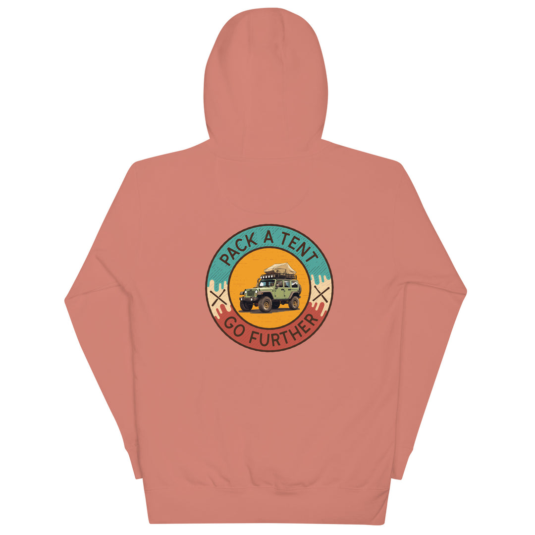 Retro: Pack A Tent Unisex Hoodie