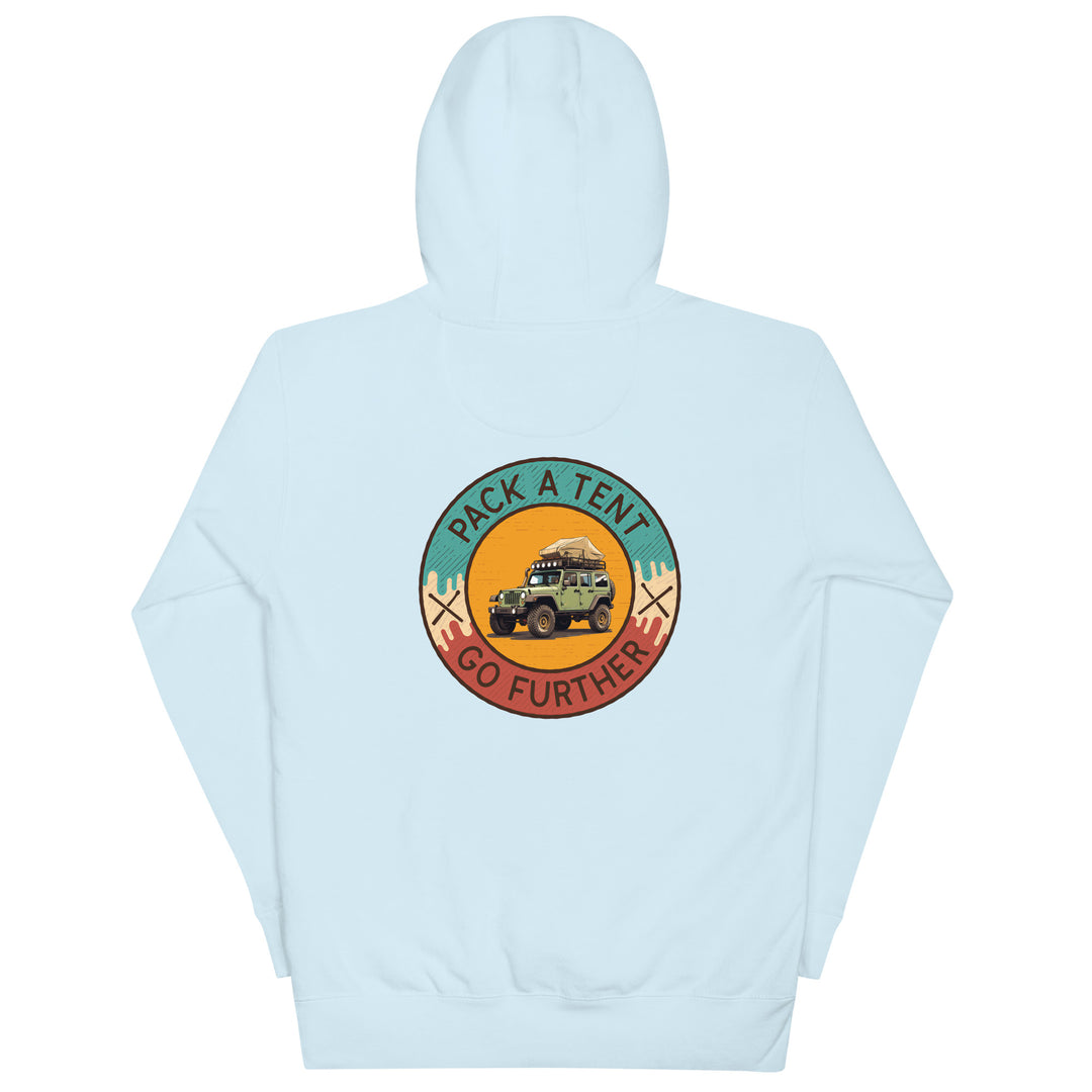 Retro: Pack A Tent Unisex Hoodie