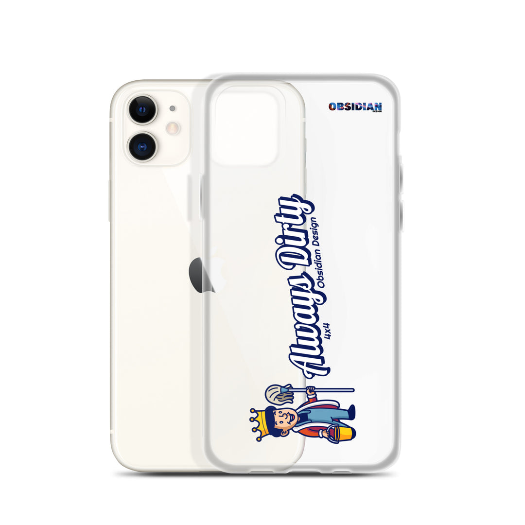 Retro: Always Dirty iPhone Case