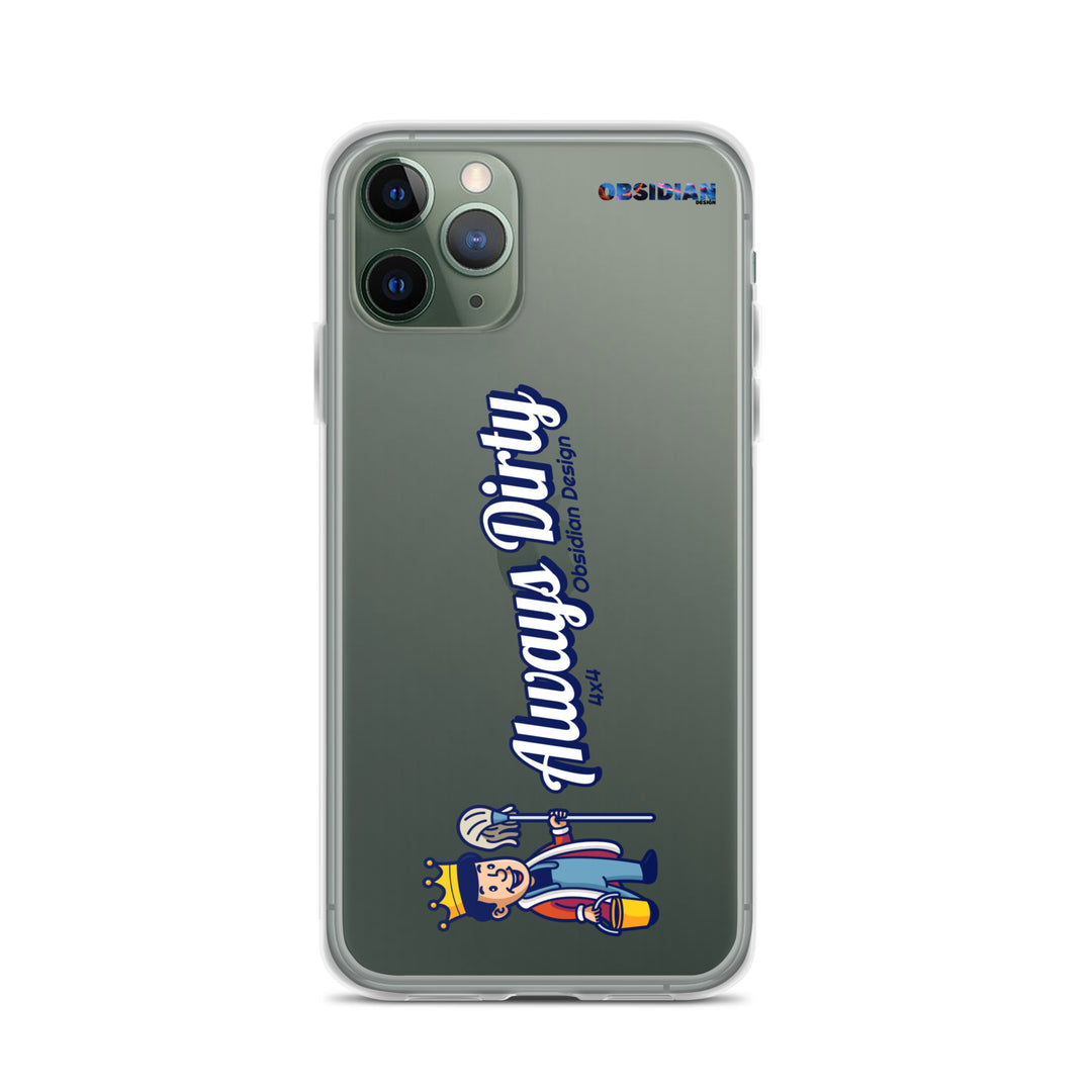 Retro: Always Dirty iPhone Case