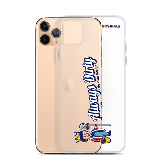 Retro: Always Dirty iPhone Case