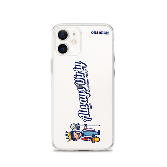 Retro: Always Dirty iPhone Case