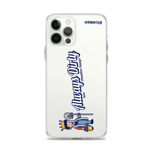 Retro: Always Dirty iPhone Case