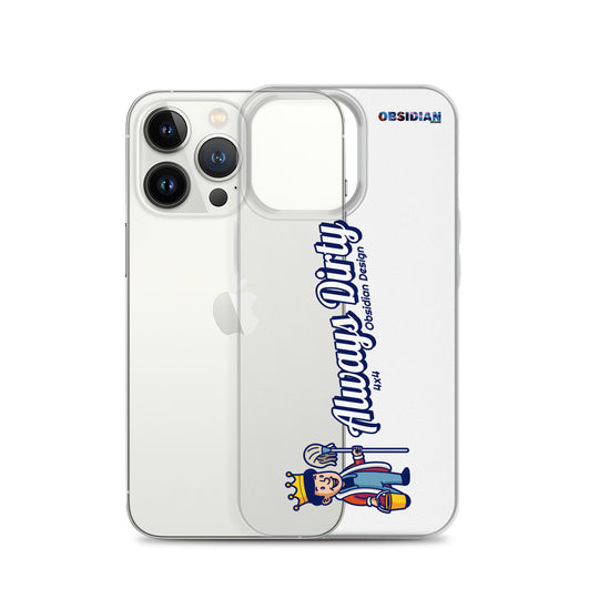 Retro: Always Dirty iPhone Case