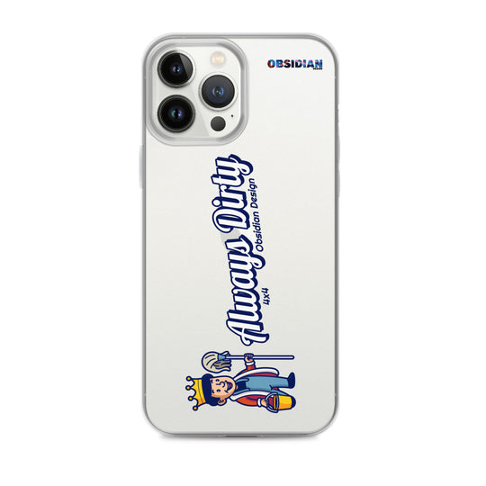 Retro: Always Dirty iPhone Case