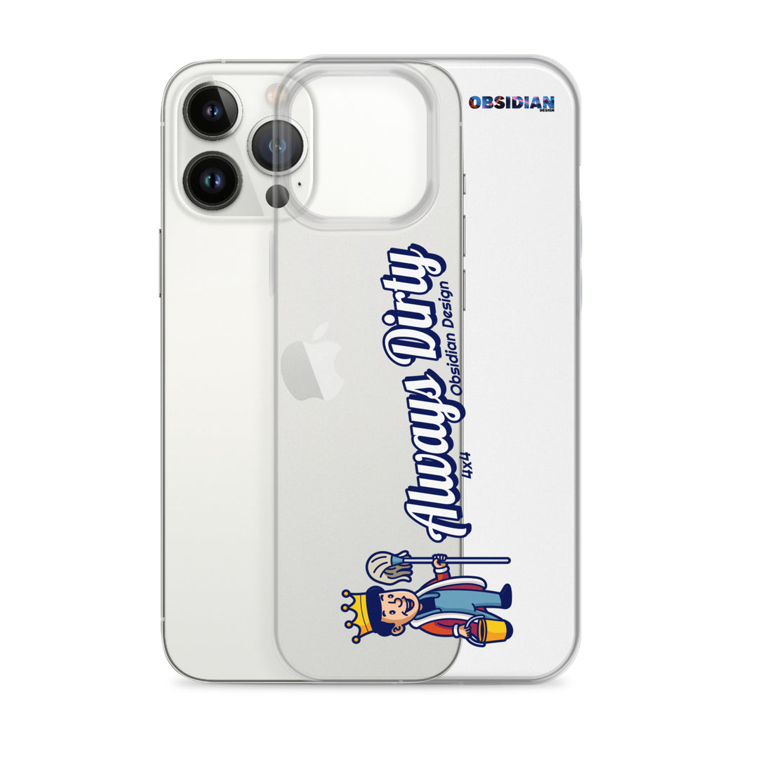 Retro: Always Dirty iPhone Case