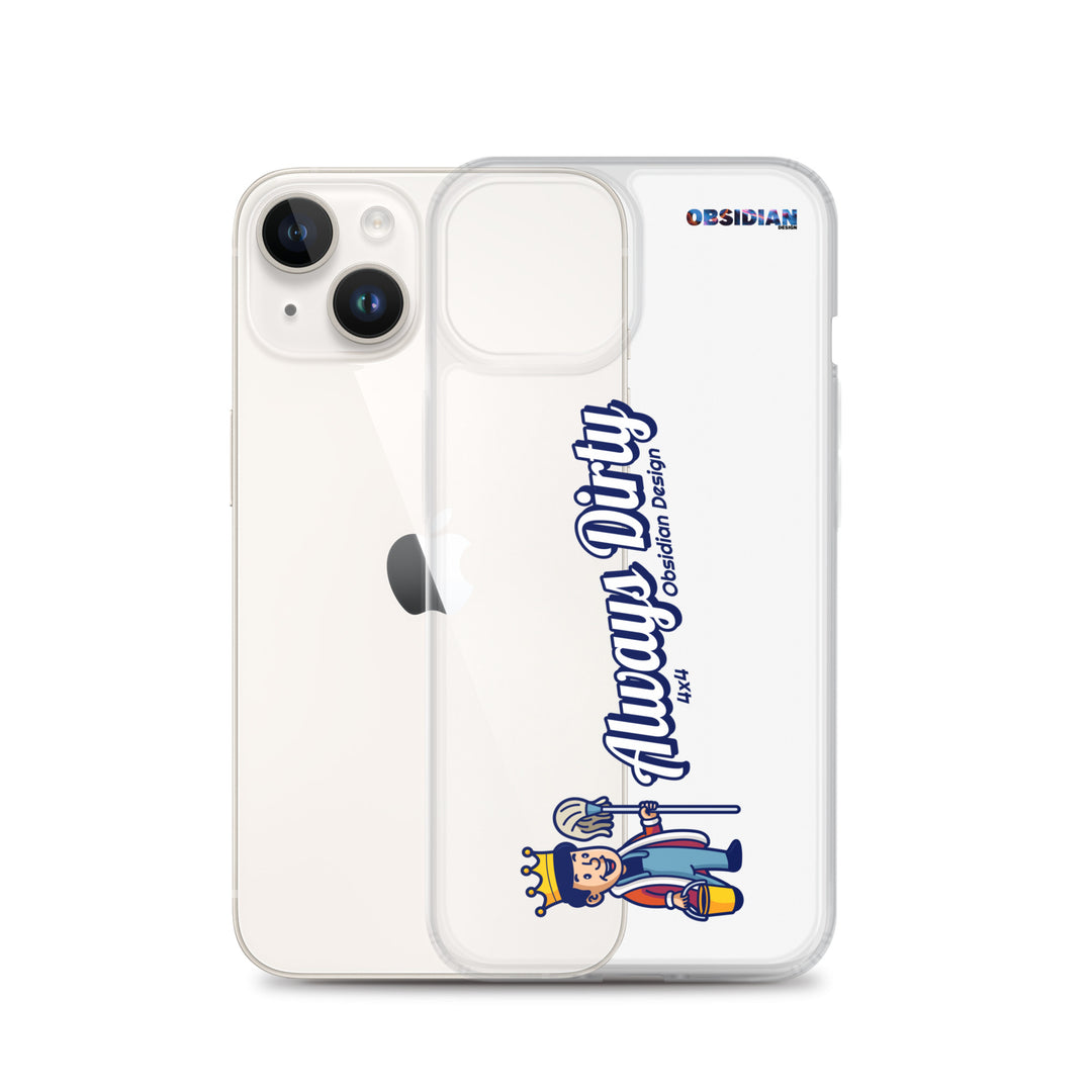 Retro: Always Dirty iPhone Case