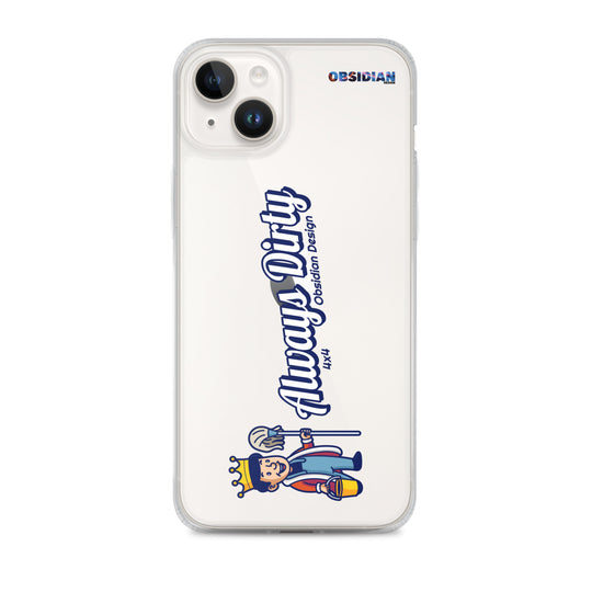 Retro: Always Dirty iPhone Case