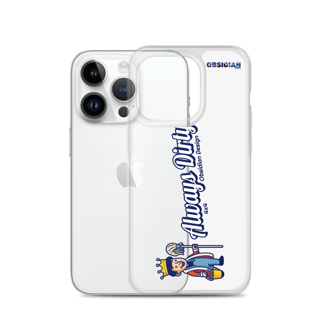 Retro: Always Dirty iPhone Case