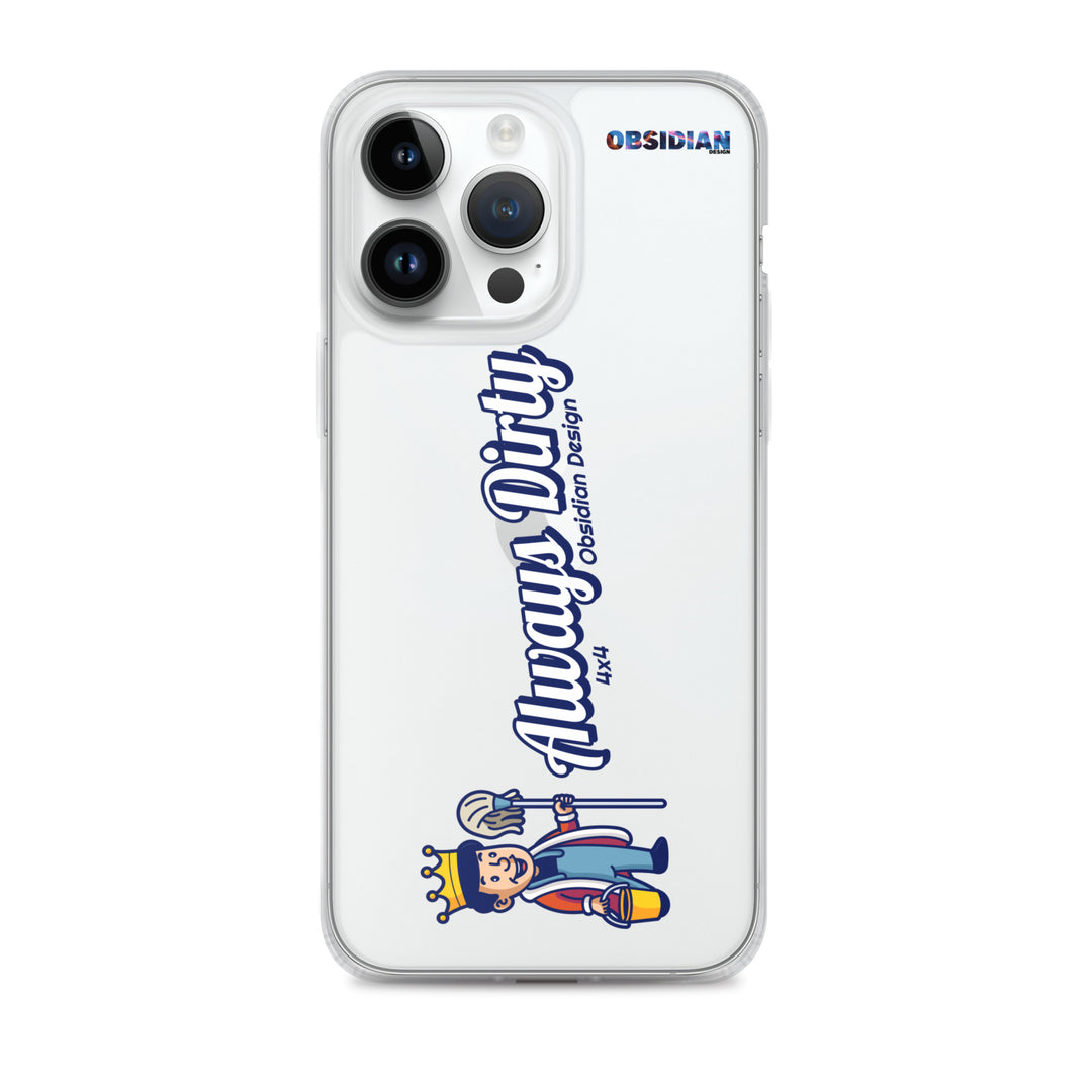 Retro: Always Dirty iPhone Case