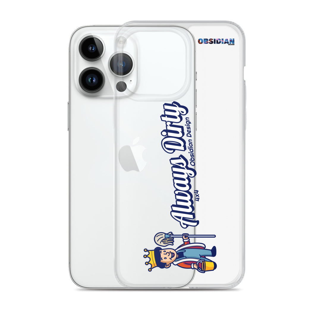 Retro: Always Dirty iPhone Case