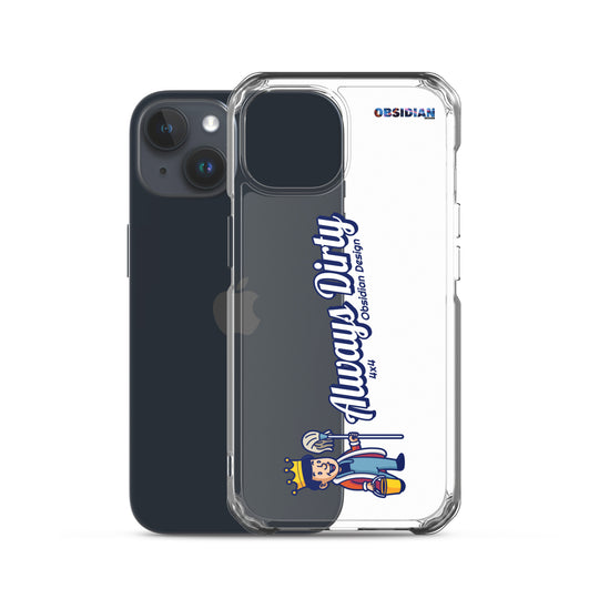 Retro: Always Dirty iPhone Case