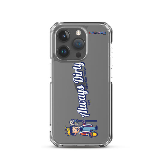 Retro: Always Dirty iPhone Case