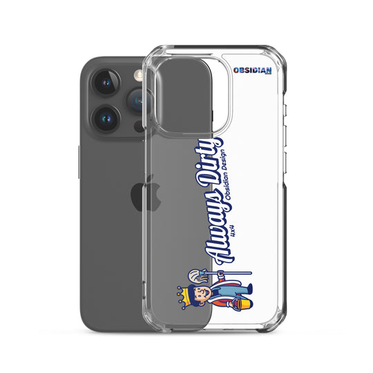 Retro: Always Dirty iPhone Case