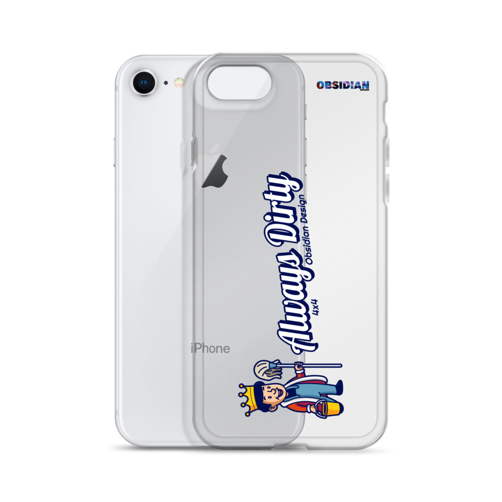 Retro: Always Dirty iPhone Case