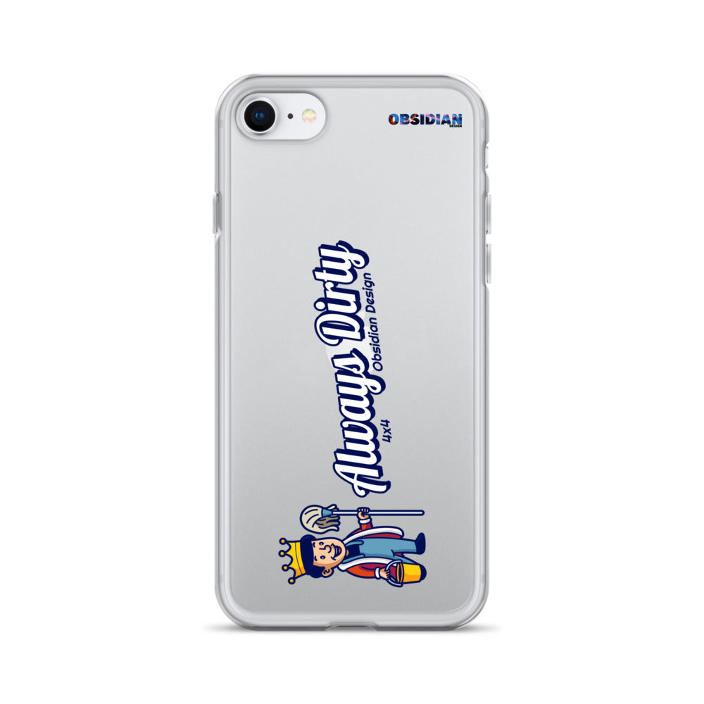 Retro: Always Dirty iPhone Case