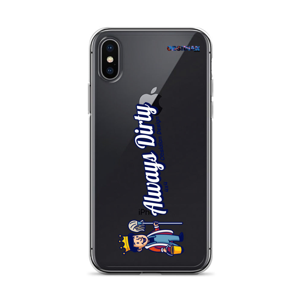 Retro: Always Dirty iPhone Case