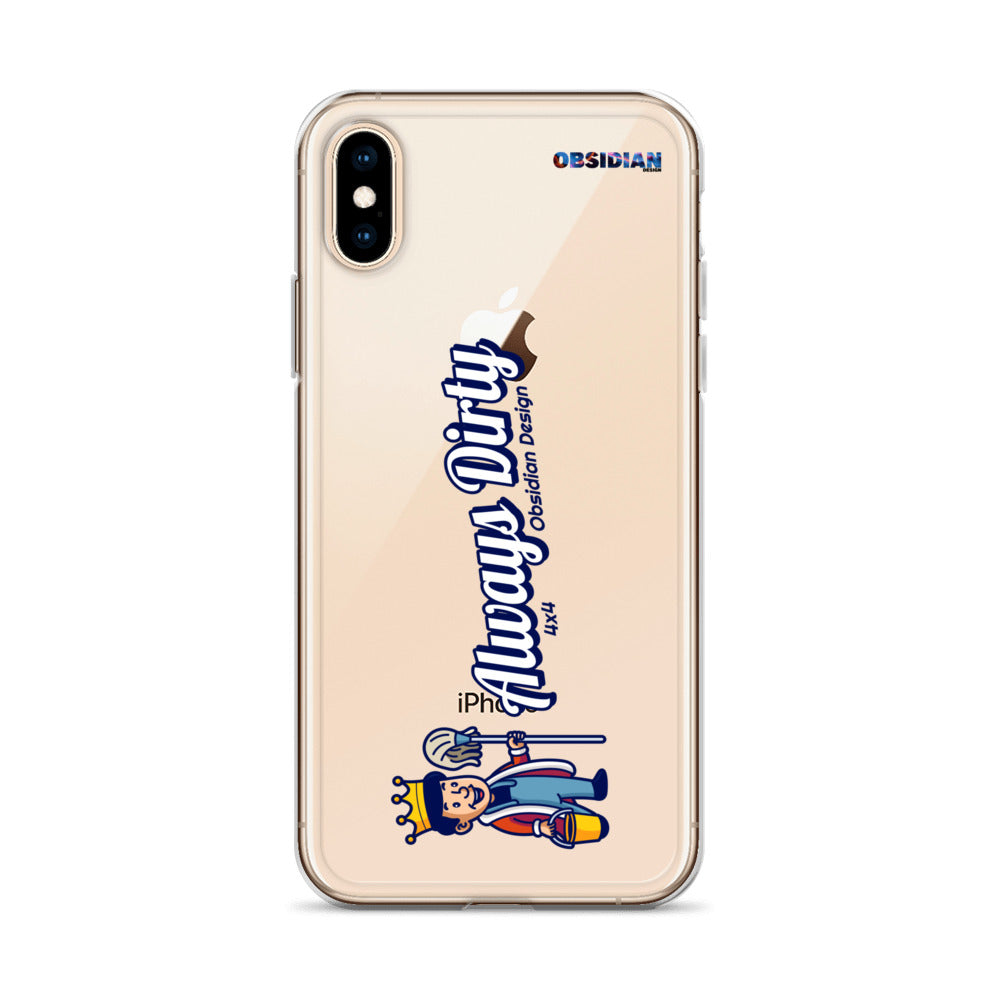 Retro: Always Dirty iPhone Case