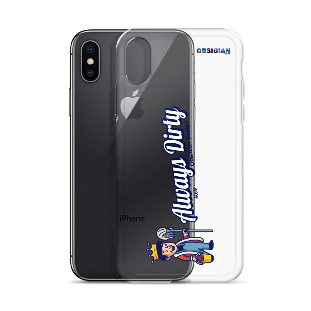 Retro: Always Dirty iPhone Case