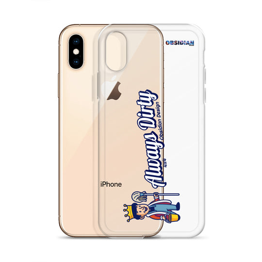 Retro: Always Dirty iPhone Case