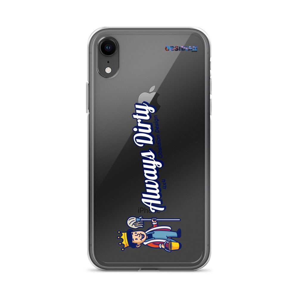 Retro: Always Dirty iPhone Case