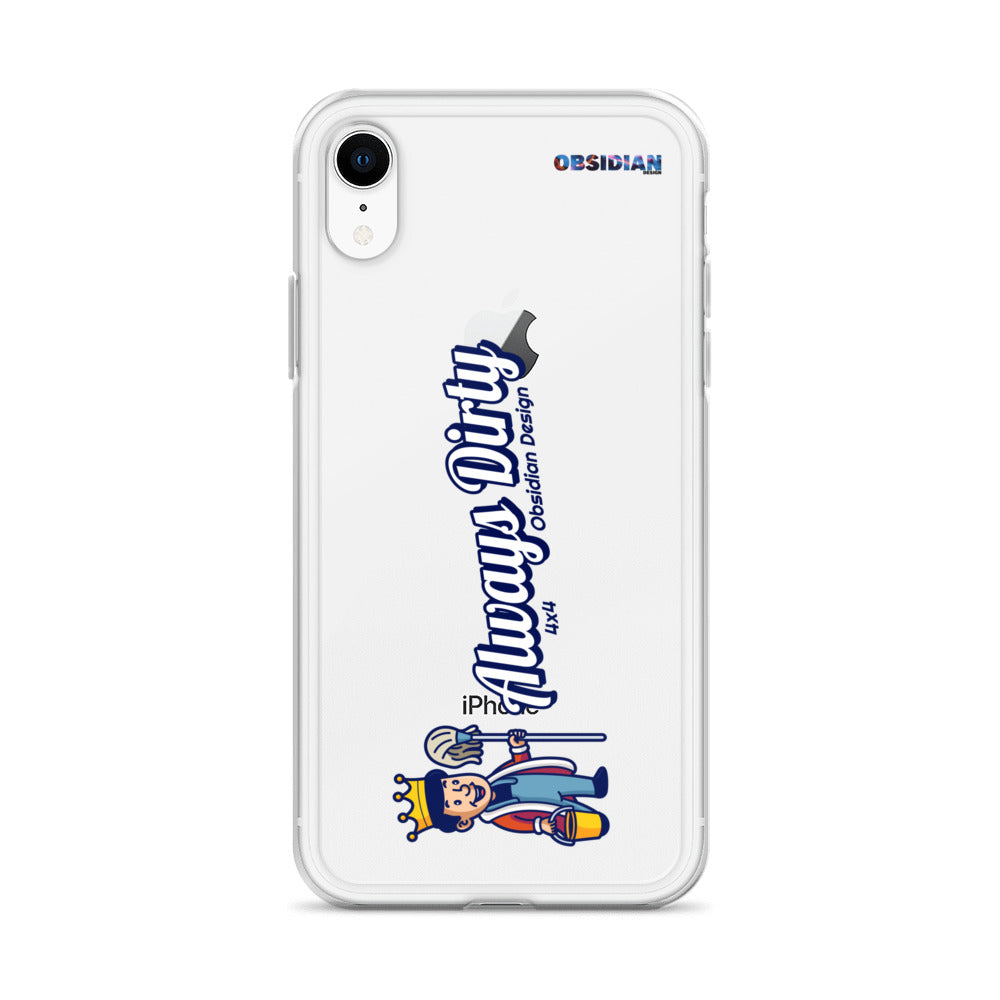 Retro: Always Dirty iPhone Case