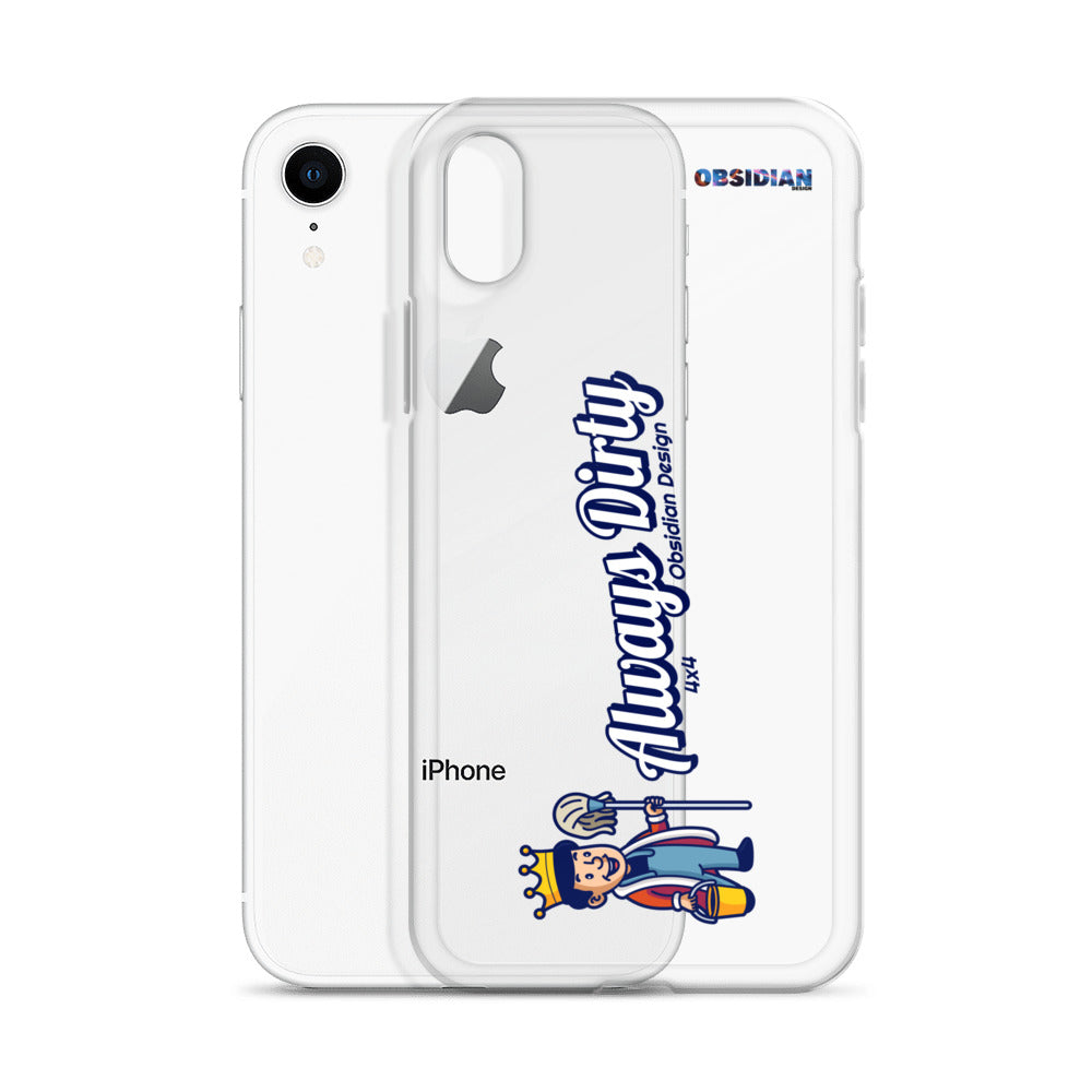 Retro: Always Dirty iPhone Case