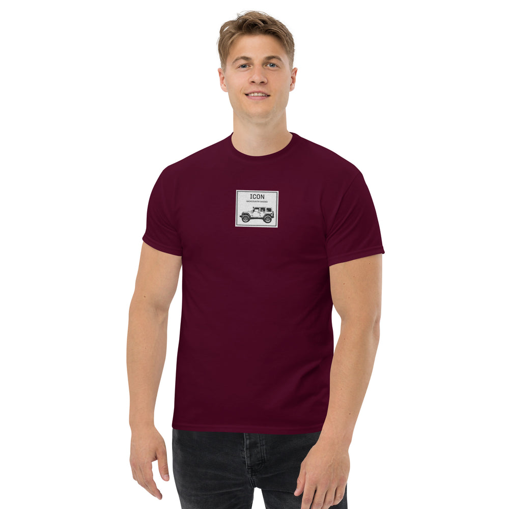 Off-Road Icon: Wrangler Unisex Cotton T-Shirt Embroidered