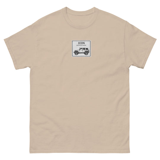 Off-Road Icon: Wrangler Unisex Cotton T-Shirt Embroidered