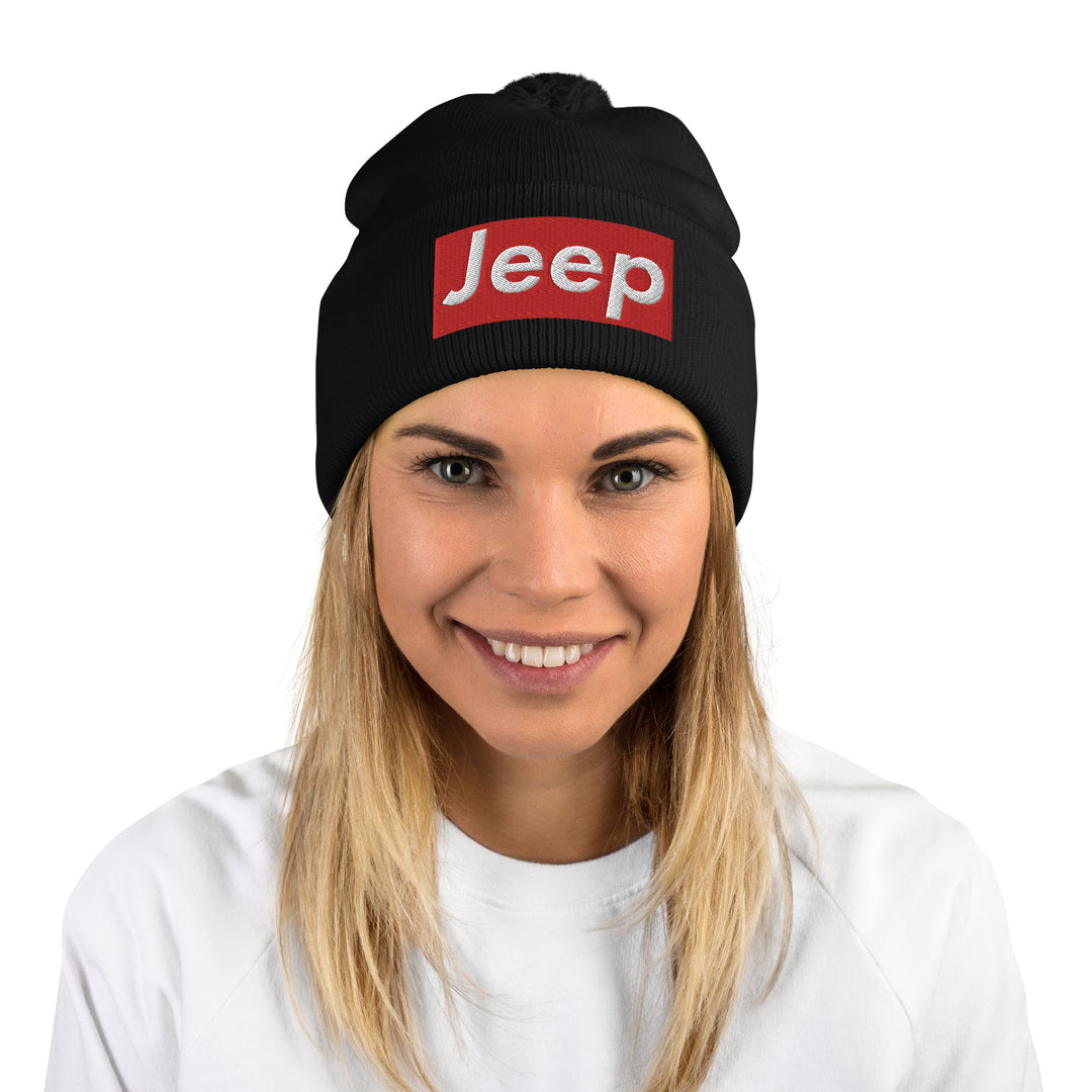 Super Off-Road: Jeep Pom-Pom Beanie