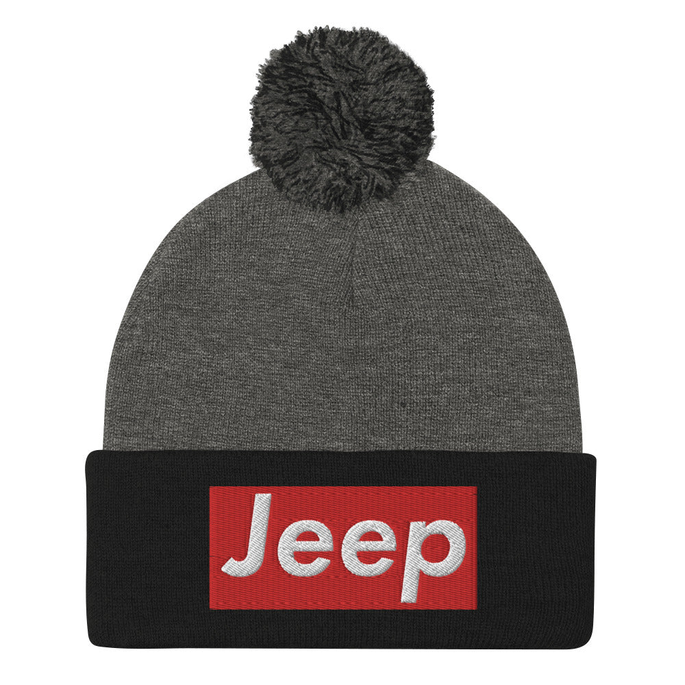 Super Off-Road: Jeep Pom-Pom Beanie