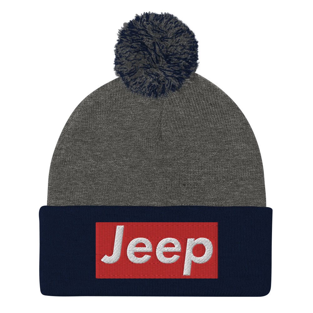 Super Off-Road: Jeep Pom-Pom Beanie