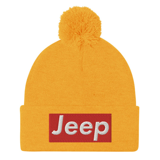 Super Off-Road: Jeep Pom-Pom Beanie