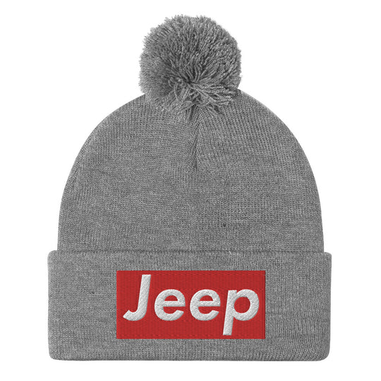 Super Off-Road: Jeep Pom-Pom Beanie