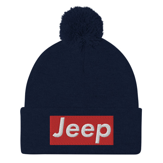 Super Off-Road: Jeep Pom-Pom Beanie