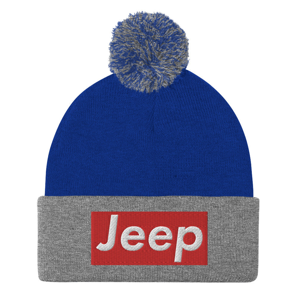 Super Off-Road: Jeep Pom-Pom Beanie