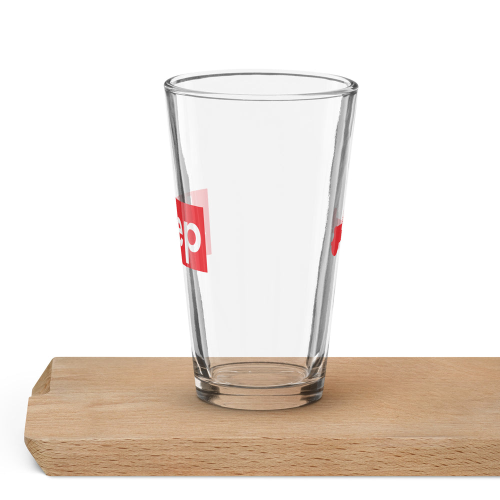 Super Off-Road: Jeep Shaker Pint Glass